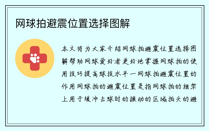 网球拍避震位置选择图解